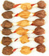 Hubert Pet Triple Flavored Rawhide Kabobs - Chicken, Duck & Pork Hide Chews - 2 lbs - for All Dog Sizes
