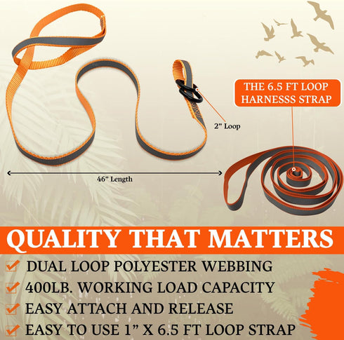 MULTUS Deer Drag Harness, Quick and Easy Hunting Gear for Deer Hunters