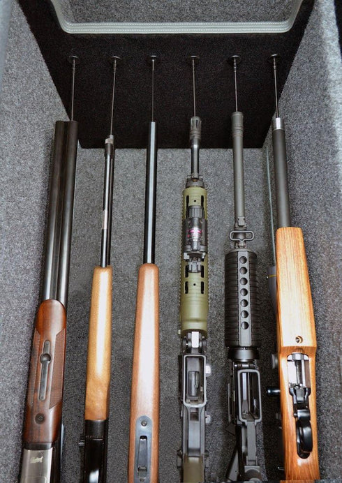 Gun Storage Solutions Rifle Rod Expansion Pack - Organize Your Gun Safe, Extra Rifle Rods