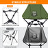 AYAMAYA Ultralight Folding Camping Chair - High Back with Sturdy Aluminum Frame