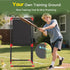Set Baseball Strike Zone Target for Plastic Balls Compatible with Wiffle Ball and Blitzball Pitching Training Strike
