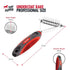 Tuff Pupper Dog Undercoat Rake Tool | Ergonomic Dematting Comb for Thick Coats | Easily Remove Dead, Matted or Knotted