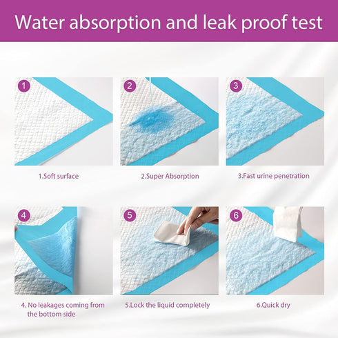 IMMCUTE 28"x34", (XLarge:28"*34"- 30 Dog Pee Pads Extra Large X-Large Training Puppy Pee Pads Super Absorbent
