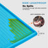 24" 24" Pee Pad Holder, Puppy Pad Holder, x Heavy Silicone Pee Tray Mat for Dogs with Clips, Reusable, High Edge