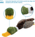 Best Pet Supplies Interactive Mallard Mates Dog Toy, Crinkle and Squeaky Plush for Small and Medium Breed Dogs (Brown)