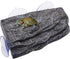 Fish Tank Aquarium Turtle Basking Platform, Tortoise Climbing Platform with 3 Suction Cups, Float Resting Terrace (Grey)