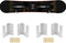 YYST Snowboard Wall Mount Rack Hanger, Fits Snowboard and Longboard (2).