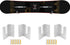 YYST Snowboard Wall Mount Rack Hanger, Fits Snowboard and Longboard (2).