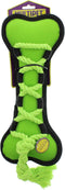Multipet Cross-Ropes Tough Dog Toy, 11.5" Bone