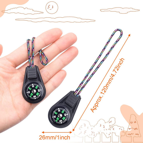 50 Pack Compass for Kids Mini Compasses Bulk Kids Toy Compass for Party Favor/Hiking/Scout Classroom Learning