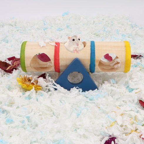 Funny Gym Playground Seesaw Tunnel Toy for Dwarf Hamsters