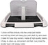 Asixxsix Dog Potty Tray, Black Plastic Puppy Training Toilet with Removable Cat Potty Fence for Small and Medium Dogs