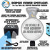 FL!PPER Flipper DeepSee MAGNIFIED Viewer for Fish Tank Aquarium with Rechargeable LED Spotlights