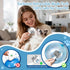 Cats,5-in-1 3 Pet Steam Brush for Dogs & Self-Cleaning Dog Steam Brush with Swap-in Heads (Grooming, Dematting