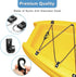 Kayak Deck Rigging Kit, 8 Feet Bungee Cord with Hooks and Fishing D-Ring for Kayak Boat Canoe