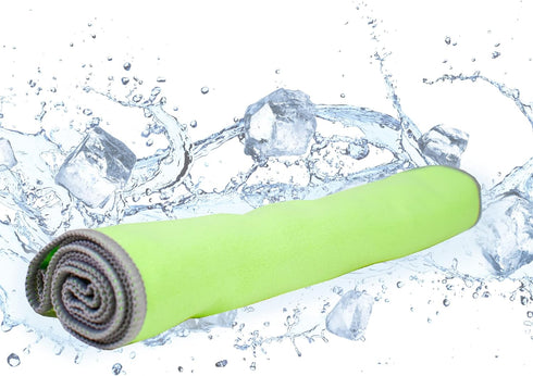 FROGG TOGGS Chilly Pad Pro Soft Microfiber Instant Cooling Towel, 33”x10.5”, Machine Washable