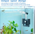 TARARIUM Electric Power Double Sponge Filter for 5-20 Gallon Fish Tank, Quiet Low Flow Foam Filter
