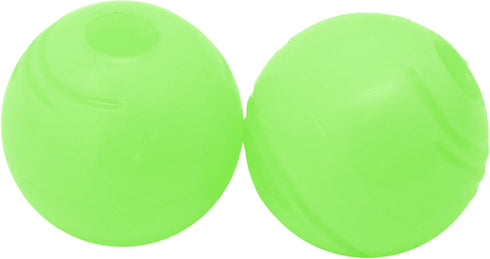 Chew King Glowing Fetch Ball, Dog Ball Toys, 2.5" Balls, 2-Pack