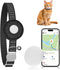 HONGTOP H Cat Tracker, Lightweight GPS Tracker Compatible with Apple Find My App(Only iOS),