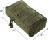 FRTKK 2 Pack Molle Pouches - Tactical Compact Water-Resistant EDC Utility Pouch Bag