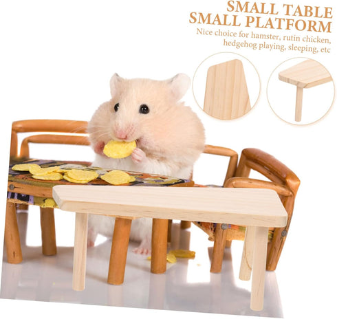 Rutin Chicken Nesting Rack Wooden Pet Platform for Chickens Hamsters Exercise Play Table Comfortable Hideout