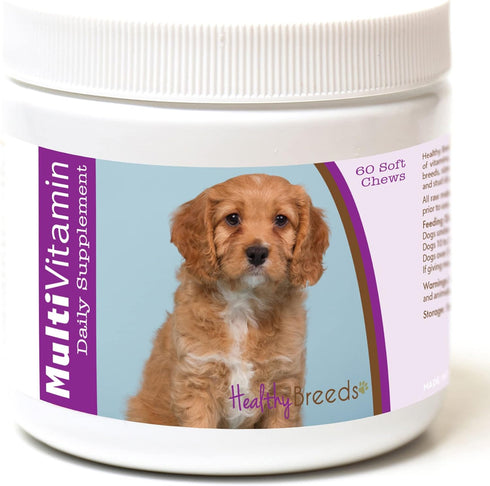 Healthy Breeds Cavapoo Multi-Vitamin Soft Chews - 60 Count