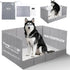 HQ4US 4LEGS Dog Litter Box, Pee Pad Holder Foldable, Indoor Dog Potty