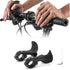 Mountain Bike Handlebar Ends, Lightweight Ergonomic Design Bar Ends Attachments with Fluorescent Lamp