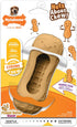 Nylabone Strong Chew Fillable Peanut Dog Chew Toy, Medium/Wolf, Allergen-Free Peanut Butter
