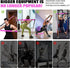 Pilates Bar Kit with Resistance Bands, Multifunctional Equipment for Women & Men, Home Gym Strength Training