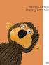 HGB Squeaky Dog Toys - Plush Chew Toys for Puppy Teething, Interactive Toys for Small and Medium Dogs