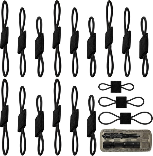 Waydress Molle Accessories Tactical Backpack Webbing Attachments Straps Clip Kit, 3 Sizes