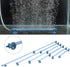 Zerone Air Stone Bubble, 18" Fish Tank Aquarium Air Bubble Wall Tube for Aeration