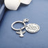 MYOSPARK Guardian Angel Protect My Dog Pet Protection Stainless Steel Pendant Collar Charm