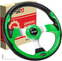Universal Golf Cart Steering Wheel - Compatible with EZGO TXT, RXV/Club Car DS, Precedent, 12.5 Inch