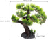 11.41 10.23 2.75 Inches, BESPORTBLE Bonsai Tree for Aquarium, Resin Fish Tank Landscape Decoration, Simulated Green