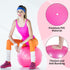 Jerify 3 Pcs Inflatable Yoga Ball for Pregnancy and Pilates with Pump and Plug for Fitness Stability Balance