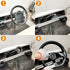 MOSNAI Golf Cart Steering Wheel or Adapter - Fits Club Car EZGO Yamaha, Universal D Shape Design