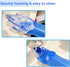 Pet Grooming Gloves, Yintoper Dog Washing Gloves - High-Density Teeth, Heat Resistant Silicone Cat Hair Remover, Blue