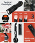 VEITORLD 12 in 1 Survival Gear and Equipment, Unique Fishing Hunting Gift for Men, Dad, Husband