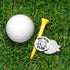 Hafhue Hold in One Club Golf Ball Marker with Magnetic Hat Clip, Funny Golf Accessories Gift for Men Women
