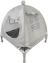 Love&go Elevated Dog Bed with Metal Frame, Cooling Raised Cot for Dog and Cat (Small-18.5x18.5x5.5 inch, Grey)