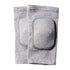 Soft Kneepads Cotton Volleyball Tennis, 1 Pair - Women Pole Dance Yoga Knee Protector Guards, Gray, L