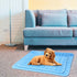 Washable Dog Cooling Mat, Ice Silk Cooling Mat for Dogs, Pet Self Cooling Pad Blanket for Indoor & Outdoor Car Seats