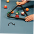 UKCOCO Replaceable Pool Table Side Cue Hook Durable Billiards Accessory for Neat Storage and Convenient Use for Snooker