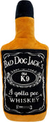Huxley & Kent Bad Dog Jack's Whiskey Small Funny Dog Toy, Power Plush with Squeaker