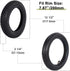 SOGIME 12.5 x 2.25 Tire Inner Tube, 12 1/2 x 2 1/4 E-Bike Tire and Tube with Angled Valve Stem, Black 2 Pack