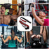 MRX Weight Lifting Bar Strap for Gym Workout, Padded Straps for Men/Women