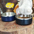 LIHONG Dog Bowls, Stainless Steel Non-Slip Dog Bowls for Small Medium Dogs, Insulated Pet Bowl for Food and Water