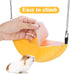 Jetec 2 Pieces Hamster Hammock - Soft Bed Small Pet House for Guinea Pig Rat Chinchilla Sleep and Play